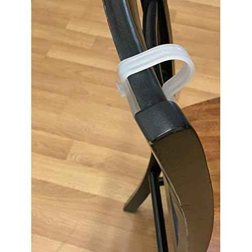 Church Pew Clips for Wedding Decorations - Set of 6, Heavy Duty Plastic Hooks, Accent Chairs, Railing, Wedding Aisle Decor, Reception, Wedding Essential