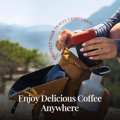 AeroPress Go Portable Coffee Maker Kit Grey – Travel Espresso & Cold Brew System