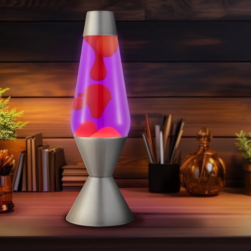 Large 52oz Vivid Twilight Lava Lamp - Classic Liquid Motion Night Light