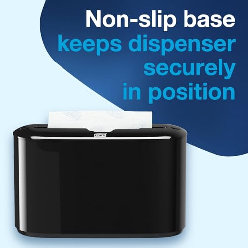 Tork Xpress Paper Towel Dispenser Black H2 - Compact Countertop Hand Towel Holder
