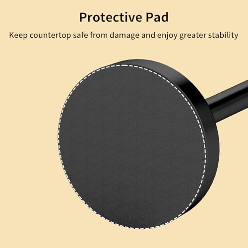 YUMORE Pro Max Matte Black Hand Towel Stand Countertop - Stable & Versatile