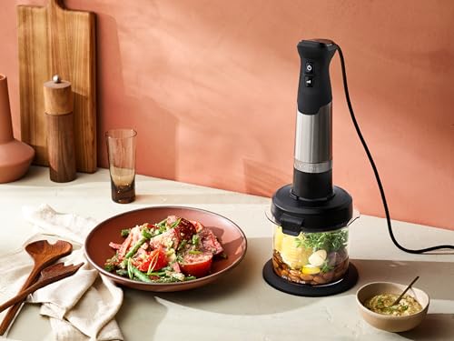 Vitamix Immersion Blender Mini-Chopper Attachment with Stainless Steel Blade, 3-Cup BPA-Free Container
