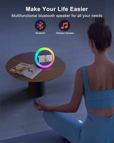 Wireless Bluetooth Speaker with Lights & 5W Plug-In Model - Teen Gift