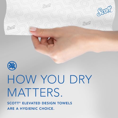 Scott Professional Slimroll Hard Roll Towels - Orange Core, 6 Rolls x 580' Bulk