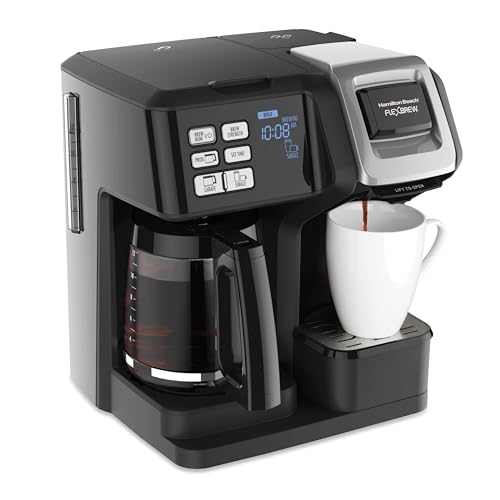 Hamilton Beach FlexBrew Trio 2-Way Coffee Maker Black Gen 3 - Single & Drip Brew