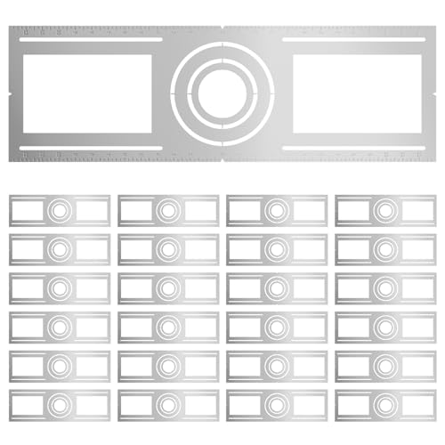 Amico 26 Inch New Construction Mounting Plate for Recessed LED Lights - Pack of 24