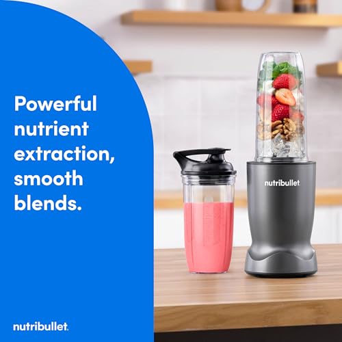 Personal Blender NutriBullet Turbo 1000W Gunmetal Gray - Auto Smoothie Maker