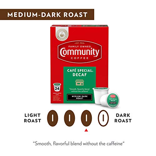 Café Special Decaf Coffee Pods - Medium Dark Roast, 72 Count, Compatible with Keurig 2.0