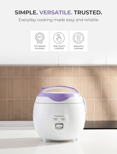 CUCKOO 12-Cup Rice Cooker and Warmer, White, Model CR-0671V