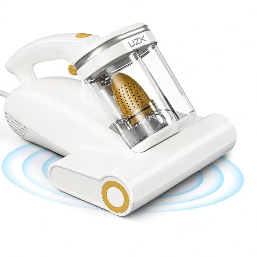 Bed Mattress Vacuum Cleaner with UV-C Light 16Kpa Handheld Corded - Aurora White