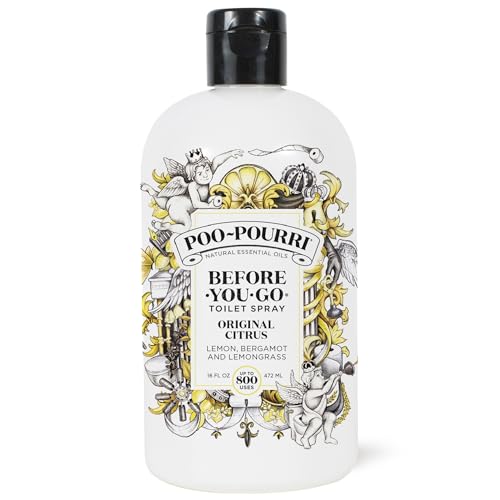 Poo-Pourri Before-You-Go Toilet Spray Refill 16 Fl Oz Original Citrus