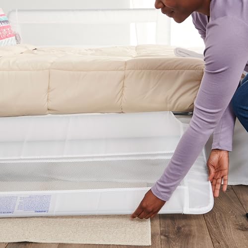 Regalo Safety Double-Sided Swing Down Bed Rail Guard (2-Pack),