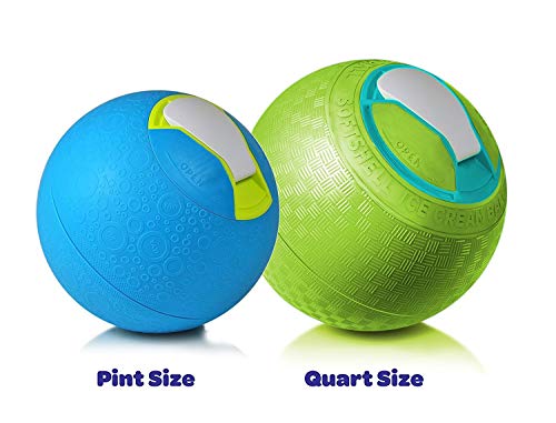 Home Ice Cream Maker Ball - Softshell Ice Cream Maker for Homemade Frozen Dessert - Variation: Ice Cream Ball