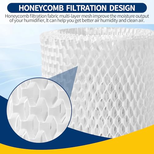 Gazeer 6-Pack Replacement Humidifier Filters for Canopy Bedside & Nursery Humidifiers