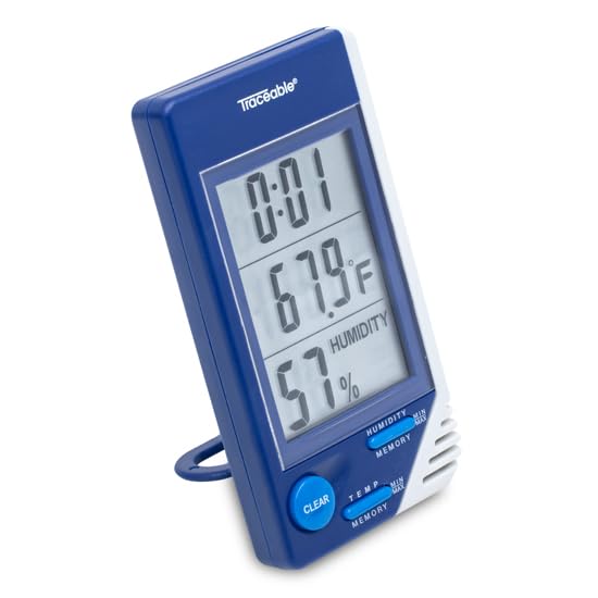 Traceable NIST Calibrated Hygrometer with Temperature and Humidity Monitoring