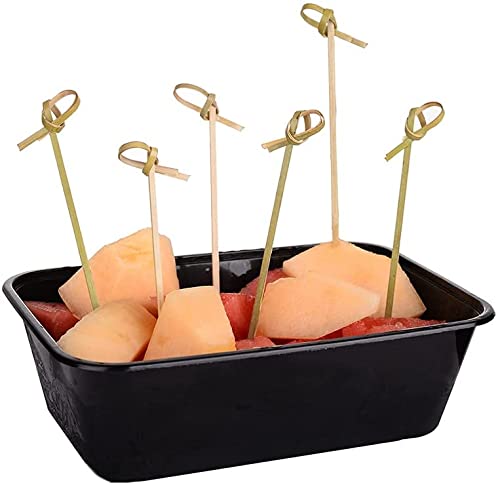 200PCS 4 Inch Bamboo Cocktail Picks - Bamboo Knot Picks, Cocktail Skewers for Appetizers and Events