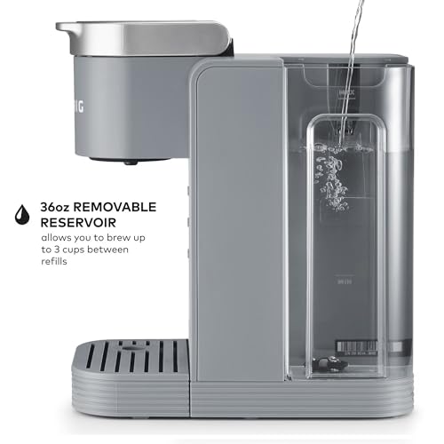 Keurig Iced & Hot Coffee Maker with 3 Cup Sizes, Removable Reservoir