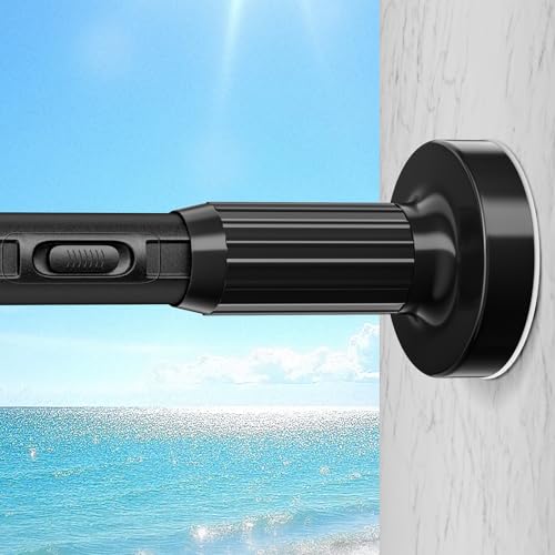 Tension Curtain Rod 41-86In-150Lb, No Drilling for Window or Bathroom