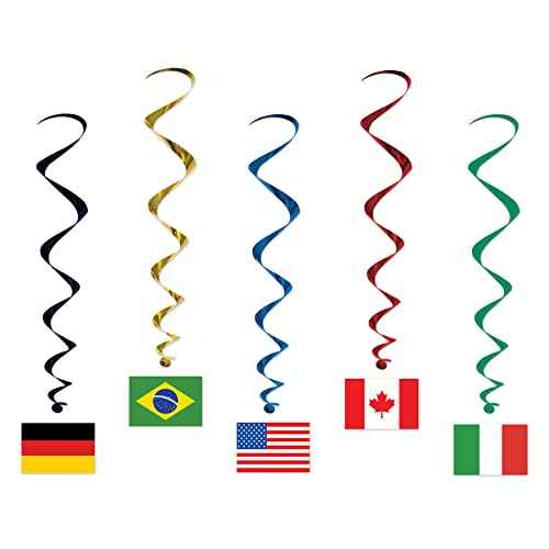Beistle International Flag Whirls