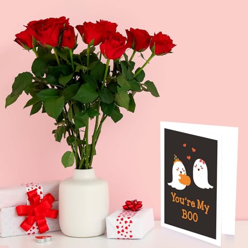 Boo Basket Stuffers for Women Men Halloween Gifts Husband Boyfriend Gifts from Girlfriend Wife Boo Basket Stuffer for Her Spooky Basket Stuffers Halloween Decor Boo Card Birthday Christmas Summerween Decorations