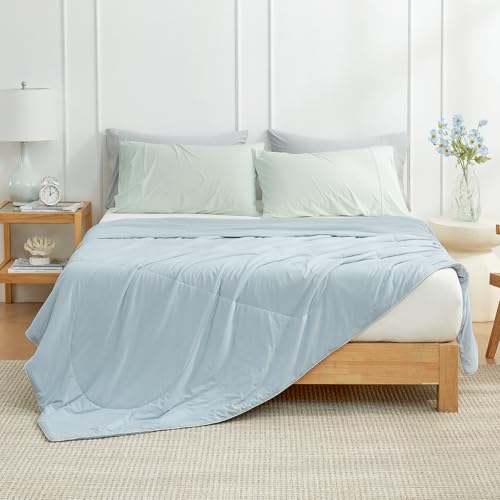 Cozy Bliss Cooling Comforter Queen Size, Blankets for Hot Sleepers