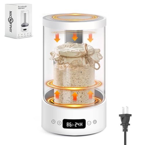 Sourdough Starter Warmer Box Incubator for Fermentation - Home Bread Making
