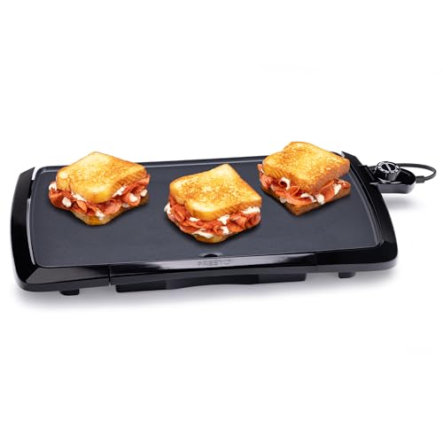 Presto 07030 20-Inch Nonstick Electric Griddle with Cool-Touch Base