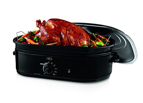 18-Quart Roaster Oven with Self-Basting Lid and Removable Pan