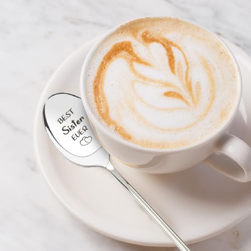 Sister Gifts Stainless Steel Spoon - All-Purpose Utensil for Christmas, Birthday & Stocking Stuffers