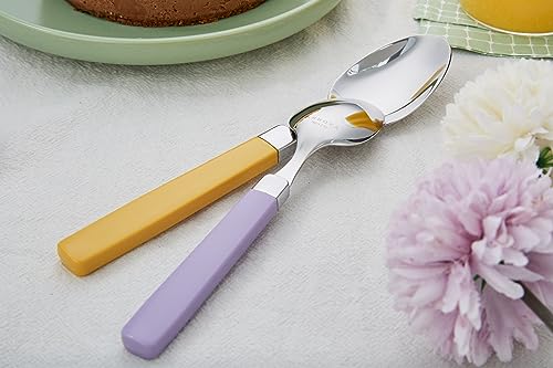 Annova 20-Piece Colorful Stainless Steel Flatware Set for 4 - Mix