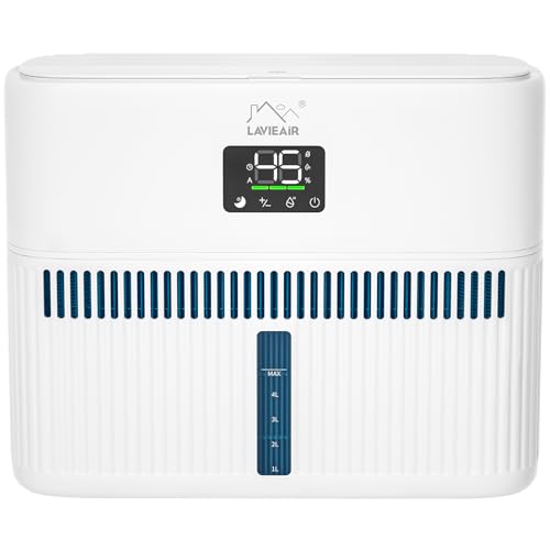 Evaporative Humidifier for Bedroom with 5L Tank and Smart Control