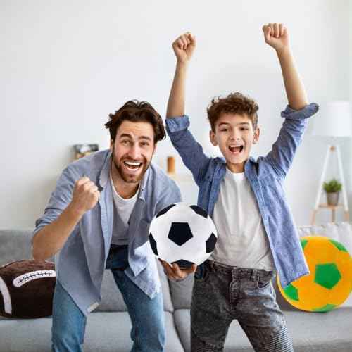 Baseball Sports Pillow Fluffy Soft Throw Pillow Toy £¬14" Durable Sport Baseball Plush Toys,Plush Toys Gift for Kids Boy Girls Children Room Decoration