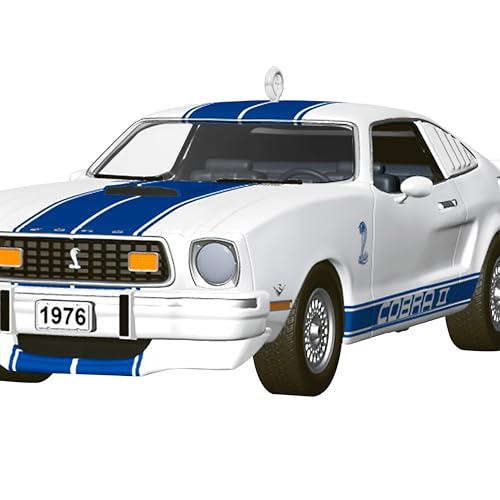Hallmark Keepsake 1976 Ford Mustang Cobra II Christmas Ornament - Classic Car Decor