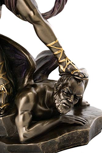 Archangel St. Michael Statue - 14.5-Inch Cold Cast Bronze Religious Figurine