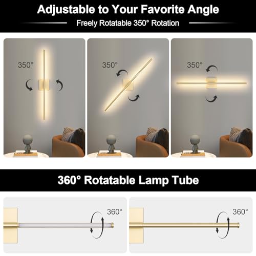 Battery Operated Wall Sconce Set of Two with Remote Control,