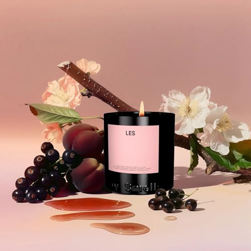 Soy Candle with Coconut, Beeswax & Floral Fragrance - 8.5 oz, 50 Hour Burn