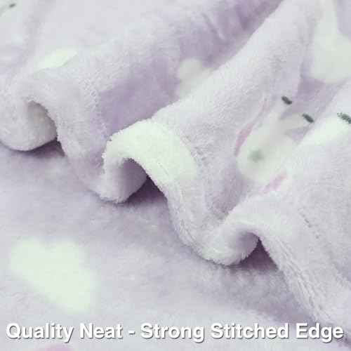 Unicorn Blanket for Girls - 50x60 Inches,Soft Cozy Kids Throw Blanket for Sofa Couch Bed,Cute Unicorn Gifts for Girls Kids Toddler Christmas Birthday Gift Decoration