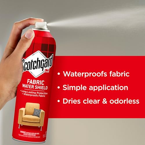 Scotchgard Fabric Water Shield Water Repellent Spray Pack of 6, 10 oz Cans