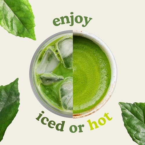 Organic Matcha Green Tea Powder - Rich Antioxidants for Lattes, Smoothies & Baking - 12oz