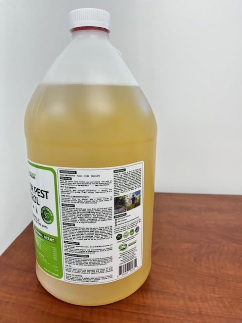 Mosquito Magician Liquid Concentrate - Pet Safe Outdoor Mosquito Repellent Yard Spray Treatment, 1 Gallon