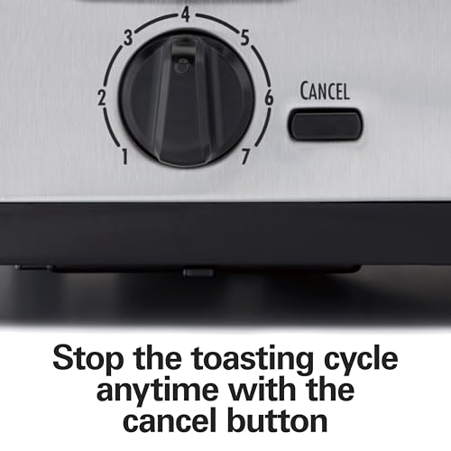4-Slice Toaster with Extra Wide Slots, Adjustable Shade & Crumb Tray