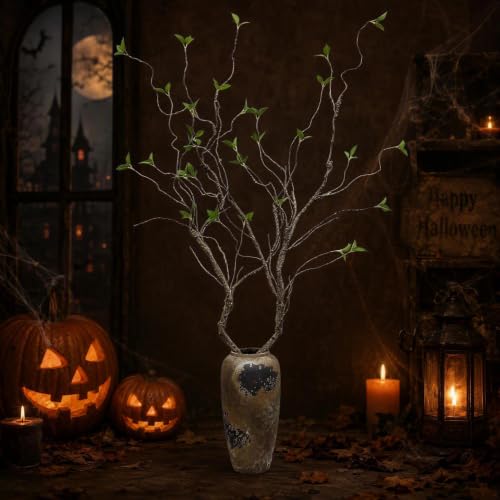 Artificial Tree Branches with Realistic Leaves - 57 Inches, 2 Pack for Indoor Outdoor Decor