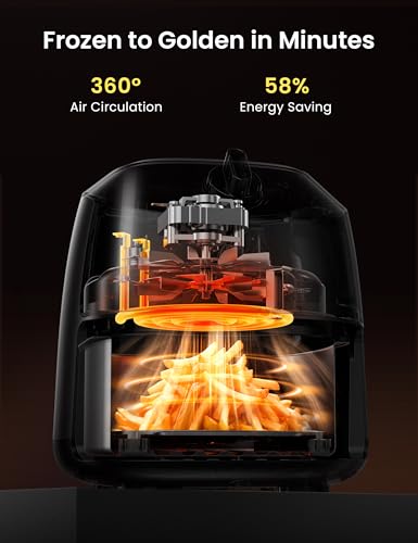 Mini Air Fryer 2.1 Quart Compact Small Kitchen Countertop Black - Basic Variation