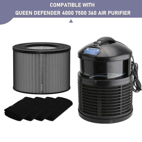 Ontheone 2 Pack HEPA Air Filter Replacement for Filter Queen Defender 4000 7500 360