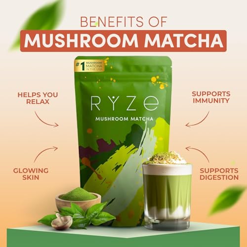 Organic Mushroom Coffee & Matcha Energy Bundle - 30 Servings
