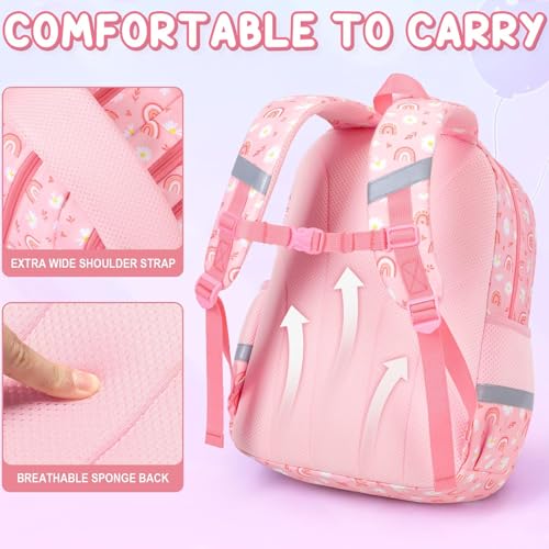 Fimibuke Unicorn Kids Backpack Set 3PCS Waterproof Toddler School Bag for Girls - A8.unicorn