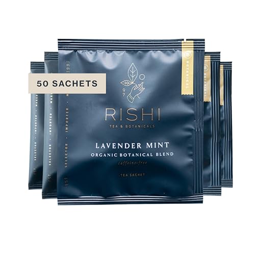 Lavender Mint Organic Herbal Tea Bags - 50ct Sachets - Caffeine Free | Variation of THIS listing