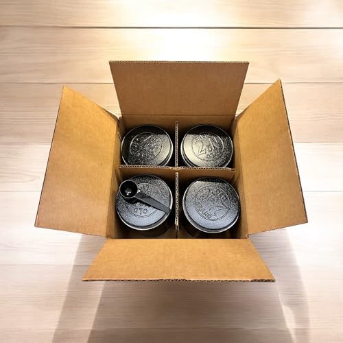 Vanilla Jack Daniels Coffee Gift Pack - 4 Cans, 8.8oz Each with Measuring Spoon