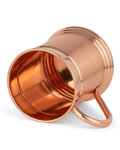 JYPR 18 oz Copper Mug - Handcrafted Moscow Mule & Beer Steins
