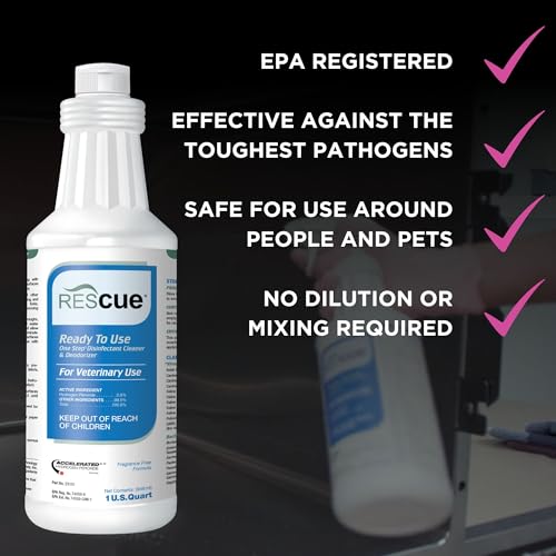 REScue One-Step Ready-to-Use Disinfectant Cleaner & Deodorizer – For